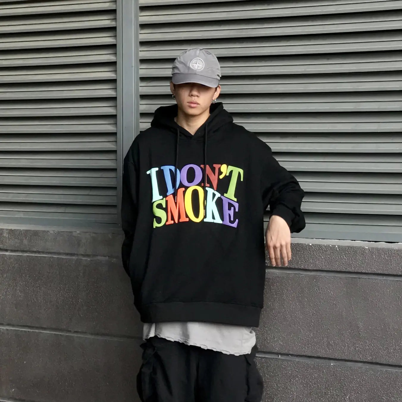 3D Casual Top, Rainbow Hoodie, Stylish Printed Menswear