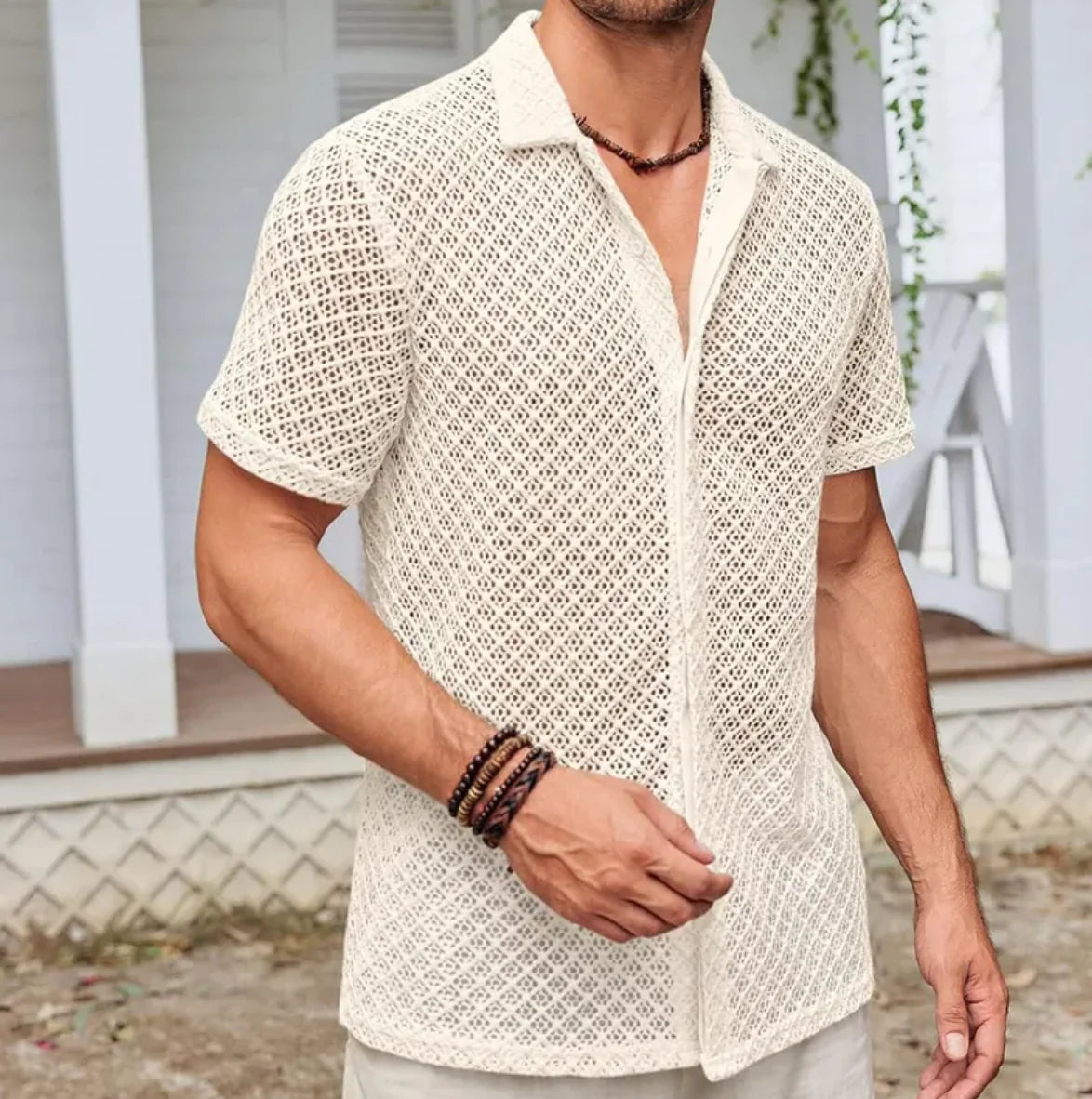Men’s Summer Mesh Shirt